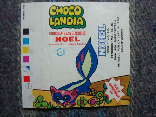 Envoltorio De Chocolate Noel Chocolandia Zorrino Golosina