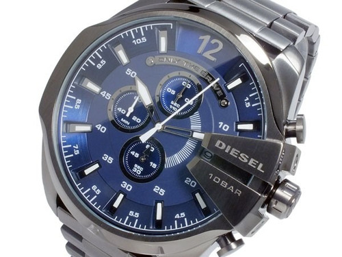 Relógio Masculino Diesel Original Grafite Dz4329/1an De Luxo