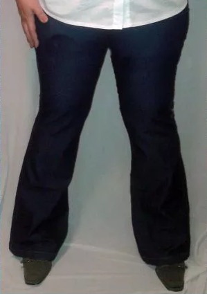 Jean Oxford Talles Especiales Blanco ,negro , Jeans
