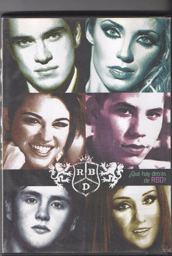 Dvd Rbd Que Hay Detras - Original -