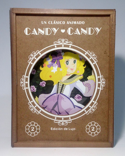 Candy Candy Segundo Volumen 2 Dos Caja Madera Serie Dvd