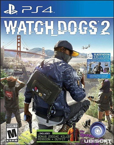 Watch Dogs 2 Ps4 Fisico Nuevo No Sellado