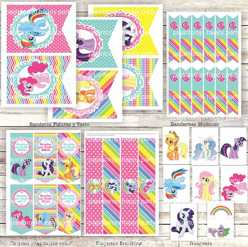 Kit Cumpleaños Pequeño Pony