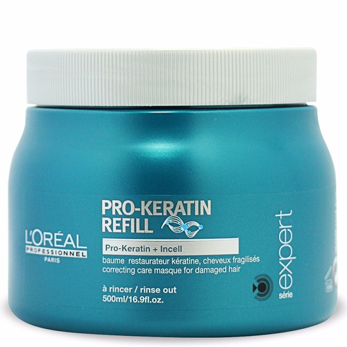 Baño De Crema Pro Keratin Refill L'oreal Profesional 500ml