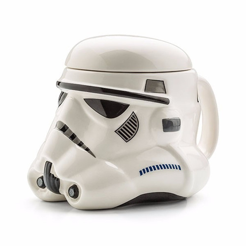 Taza De Cerámica Stormtrooper Con Tapa