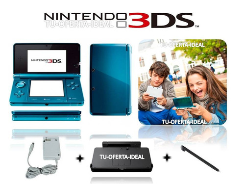 Nintendo 3ds  Cosmos Black Con Wifi Y 2 Camaras En Oferta