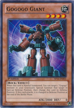 Yu-gi-oh Gogogo Giant - Common Frete Incluso