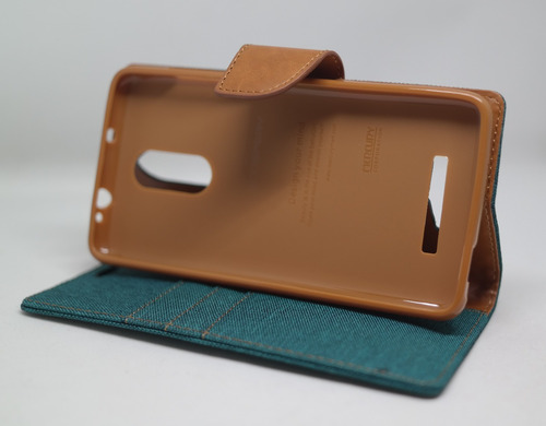 Funda Redmi Note 3 Mercury Goospery Canvas Diary Verde