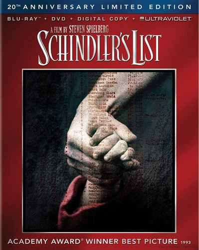 Blu-ray + Dvd Schindler´s List / La Lista De Schindler