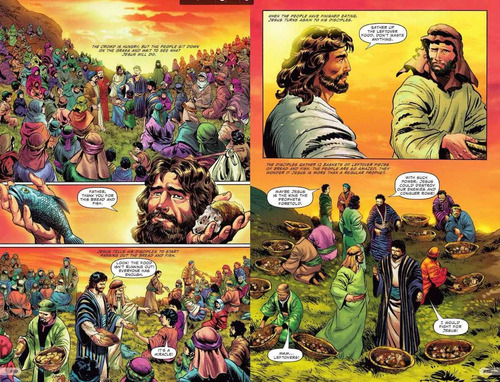 Imagem 4 de 6 de Bíblia Em Acao Em Quadrinhos Capa Dura Original