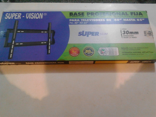 Base De Television Super Vision De 40 A 65 Pulgadas