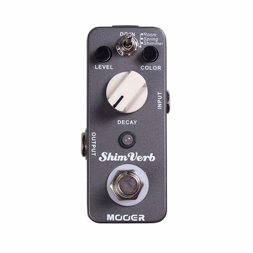 Pedal Mooer Shim Verb Digital Reverb - Msvdr ,nao É Paraguai