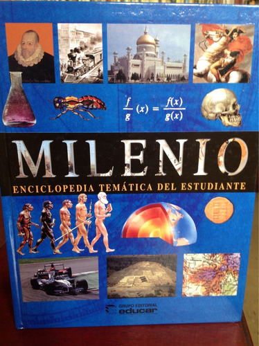 Milenio Enciclopedia Temática Del Estudiante. 6 Tomos