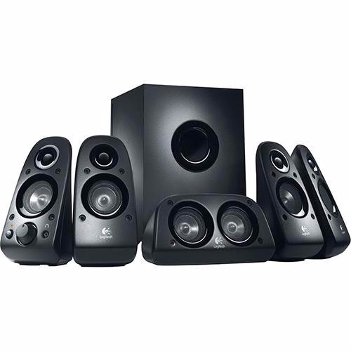 Caixa De Som Logitech Z506 5.1 Subwoofer 75 Rms Amplificada