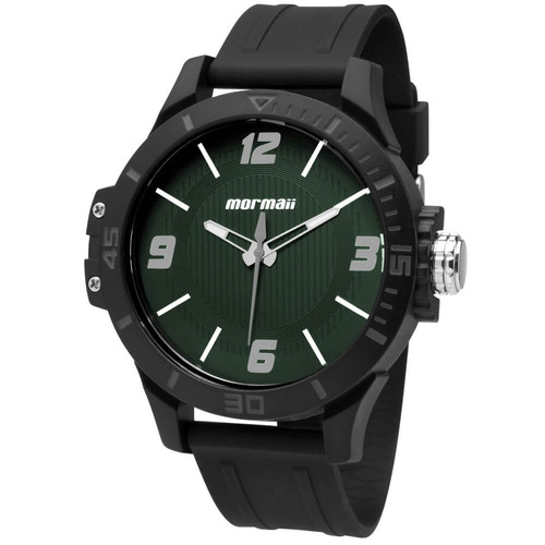 Relógio Mormaii Masculino Analogico Fundo Verde Mo2035fl/8v