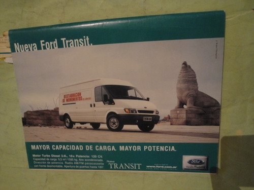 Publicidad Ford Transit Año 2000