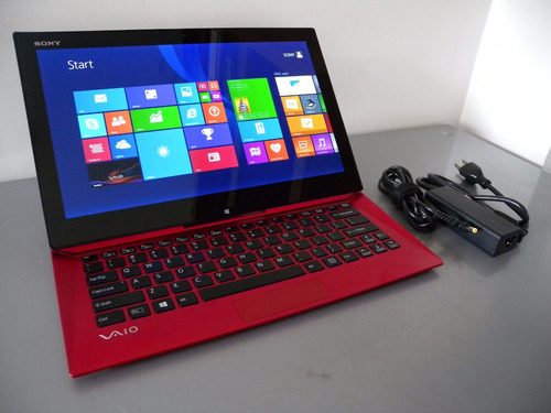 Sony Vaio Duo 13 Red Edition I7 8gb 512ssd P/ Colecionador