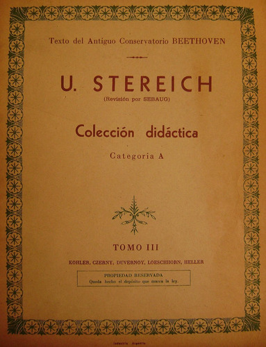 Stereich-coleccion Didactica-categoria A-tomo 3 -buen Estado