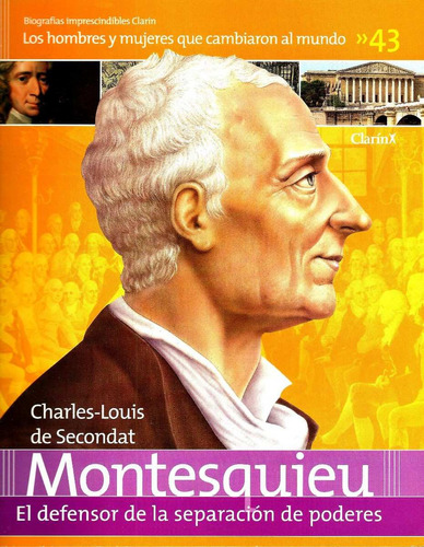 Biografias Imprescindibles Clarin  N° 43        Montesquieu