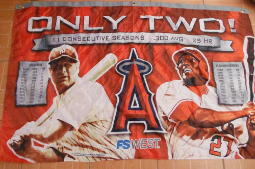Manta Anaheim Angels Baseball Lou Gehrig & Vladimir Guerrero