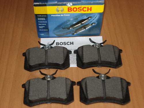 Pastillas De Freno Traseras Bosch P/ Audi A3 - Vw Bora Golf