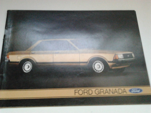 Catálogo De Venta 100% Original: Ford Granada Alemán, 1978