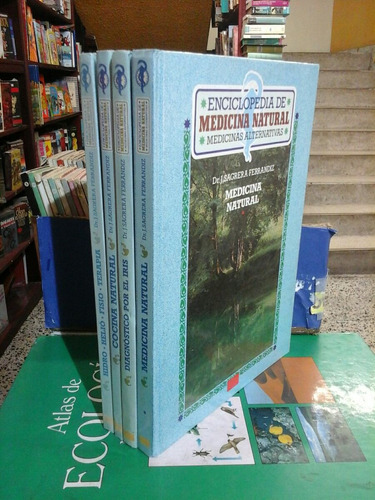 Enciclopedia De Medicina Natural, Cuatro Tomos.