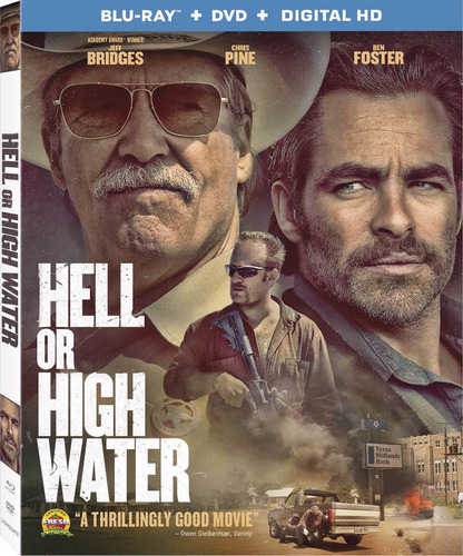 Imagen 1 de 3 de Blu-ray + Dvd Hell Or High Water / Sin Nada Que Perder