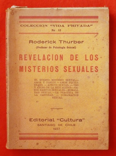 Roderick Thurber - Revelación De Los Misterios Sexuales
