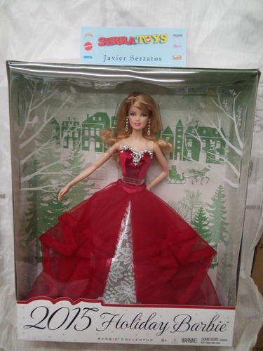 Muñeca Barbie Felices Fiestas 2015 Holiday
