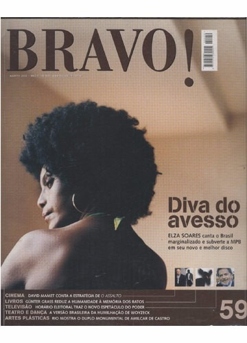 Revista Bravo! Ano 5 Nº 59  2002 Diva Do Avesso