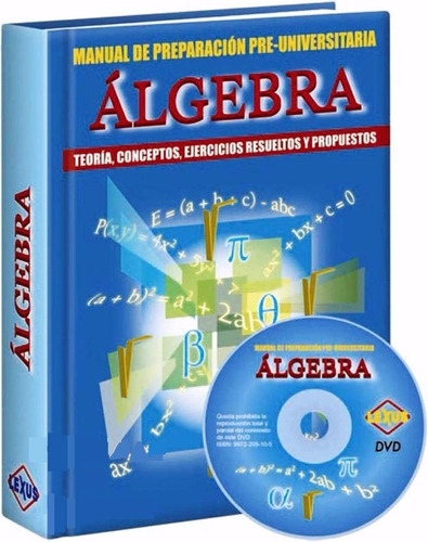 Algebra Libro De Preparacion Pre Universitaria + Dvd