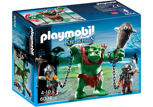 Playmobil Trol Gigante Con Luchadores 6004 Knights Educando