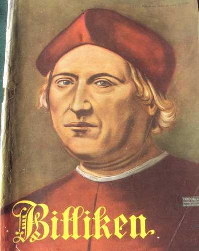 Revista Billiken Con Lamina 1556 Super Hombre Pancho Brocas