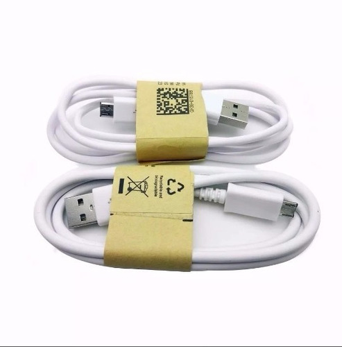 25 Cable Micro Usb A Usb V8 Negro Blanco Los Más Vendidos