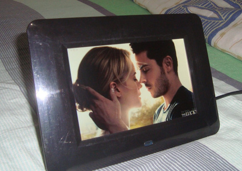 Porta Retrato Digital Multilaser Usado 7p Res 480x234 Usb,sd