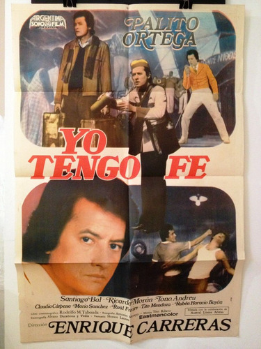 Afiche De Cine Original - Yo Tengo Fe