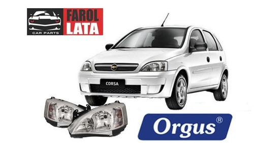 Farol Corsa Montana Maxx Joy- Cromado 2003-2012 L.es