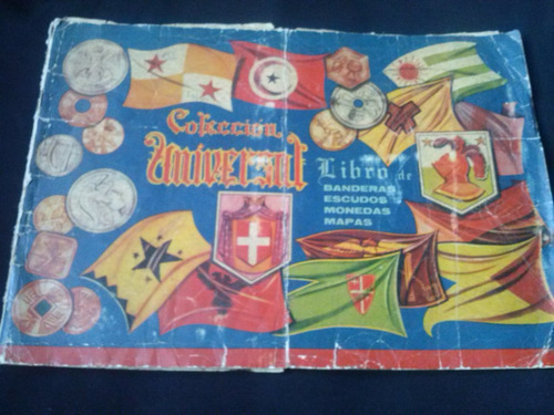 Álbum Colección Universal Libro De Banderas Escudos1956