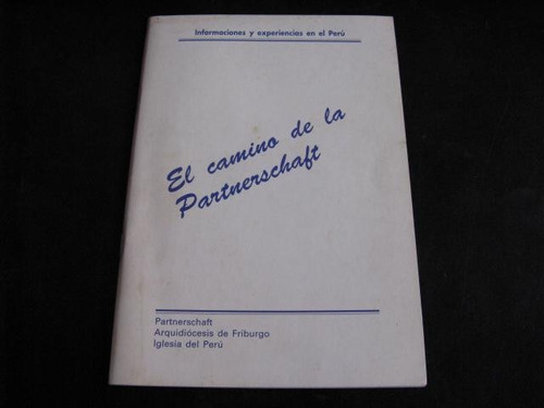 Mercurio Peruano: Libro El Camino De Partnerschaft Peru L88