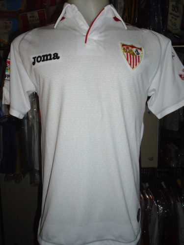 Camiseta Sevilla España 2009 2010 Kanouté #12 Selección Mali