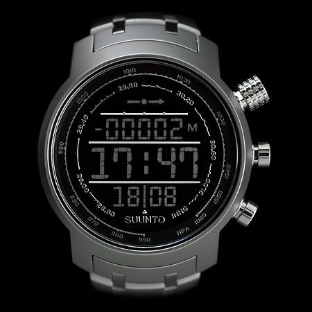 Suunto Elementum Terra Em Aço - Bussula, Altim E Barom