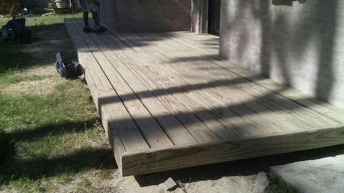 Imagen 8 de 9 de Tabla Deck Curadas Con Cca 242c/u Tratada Madera