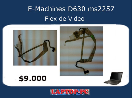 Cable Flex Emachines D620 Ms2257