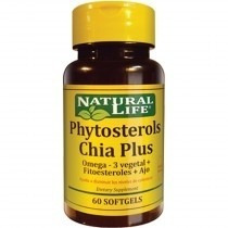 Natural Life Phytosterols Chia Plus X 60 Capsulas