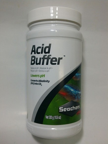 Condicionador Corretivo Ph Aquário Acid Buffer 300g Seachem