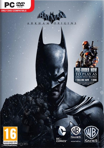 Batman: Arkham Origins- Codigo Steam Pc