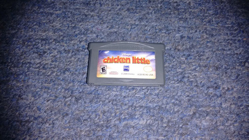 Chicken Little Para Nintendo Game Boy Advance,funcionando