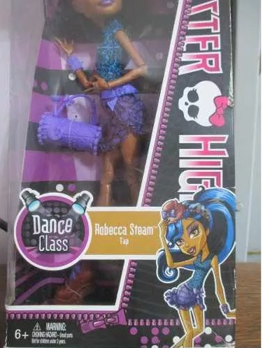 Monster High Dance Class Rebecca Steam Tap Importado De Usa