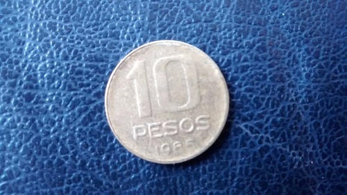 Moneda Argentina  - 10 Pesos 1986 (x810